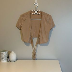 Beige revamped cover up